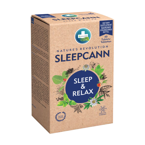 Sleepcann – Tabletten für Schlaf und Beruhigung