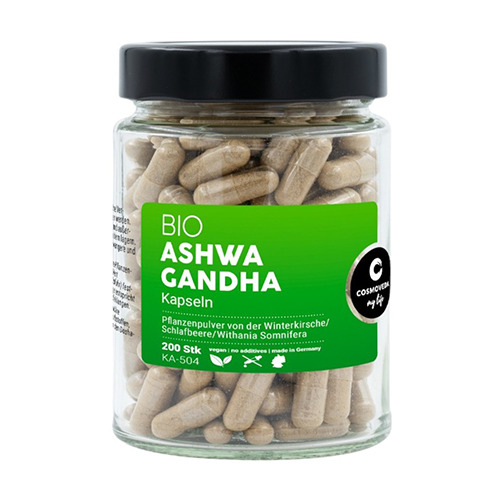 Ashwagandha BIO Kapseln.