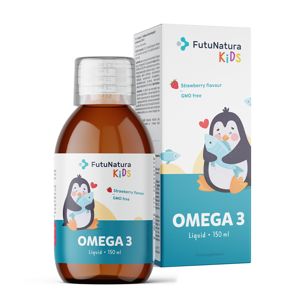 OMEGA 3 – Flüssiges Nahrungsergänzungsmittel für Kinder