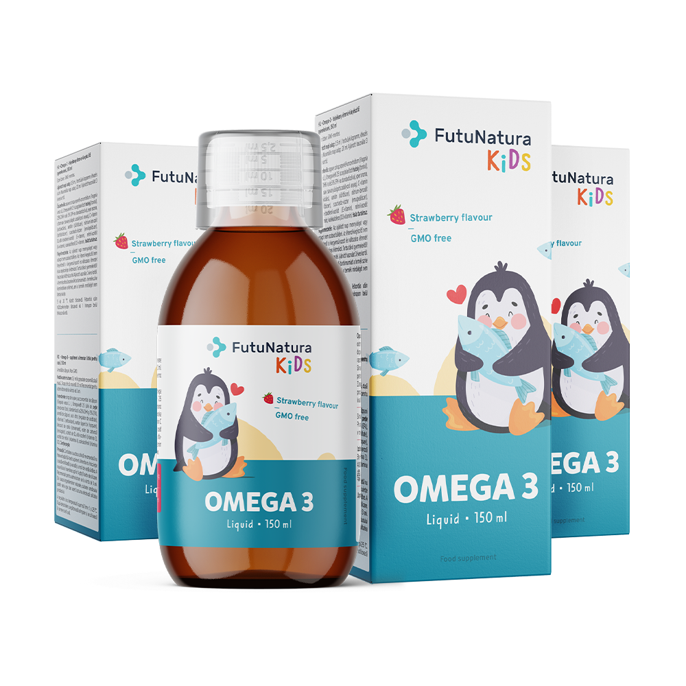 OMEGA 3 – Flüssiges Nahrungsergänzungsmittel für Kinder