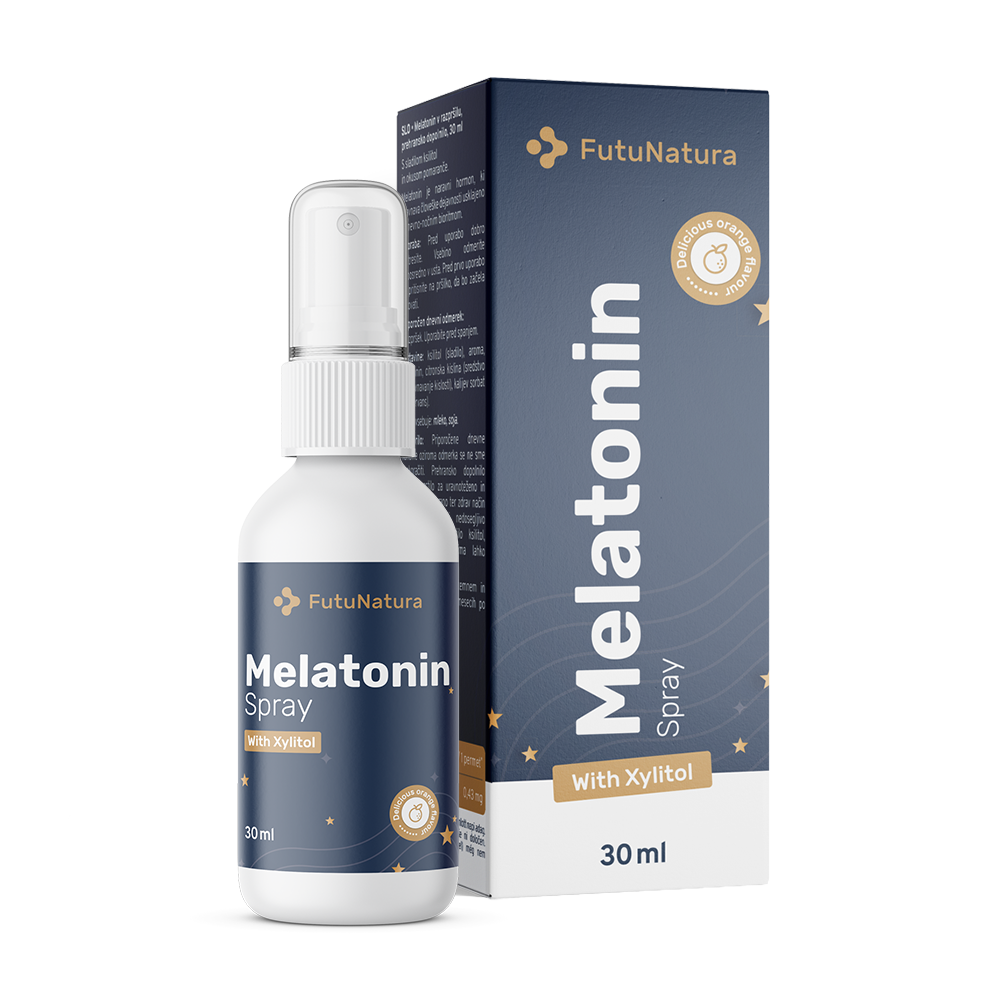 Melatonin. Nahrungsergänzungsmittel zur Linderung von Jetlag-Symptomen.