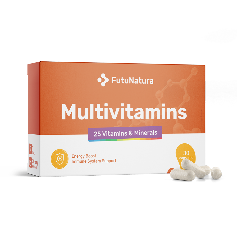 Multivitamine - 25 Vitamine und Mineralstoffe