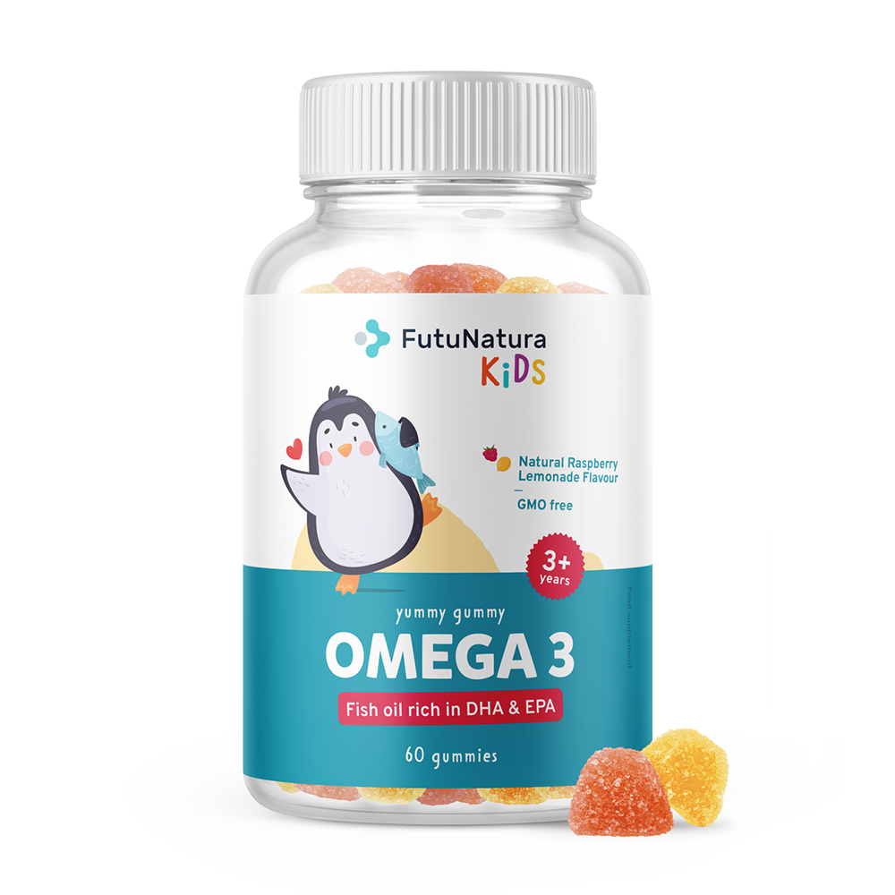 Omega-3 Gummibärchen für Kinder