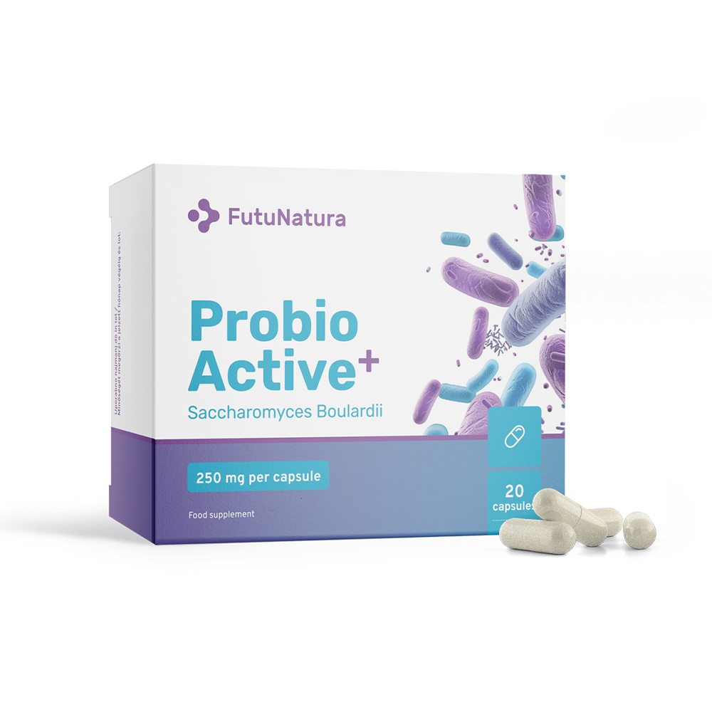 Probio Active PLUS - Saccharomyces boulardii 250 mg in Kapseln.