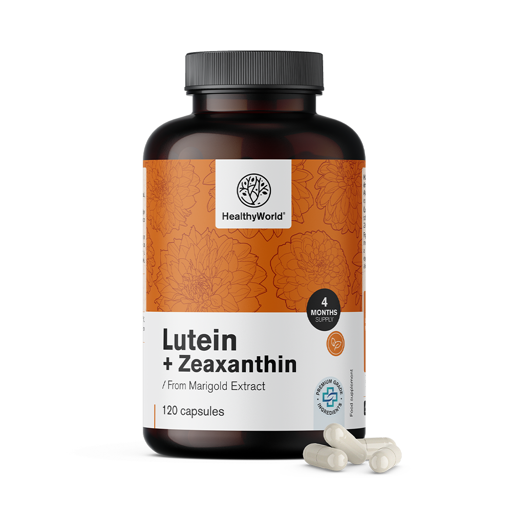 Lutein + Zeaxanthin aus der Studentenblume.