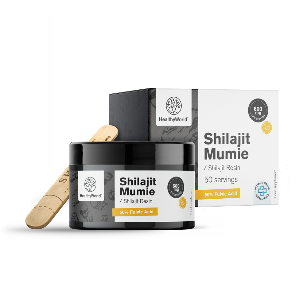 Shilajit Mumie 600 mg – Harz