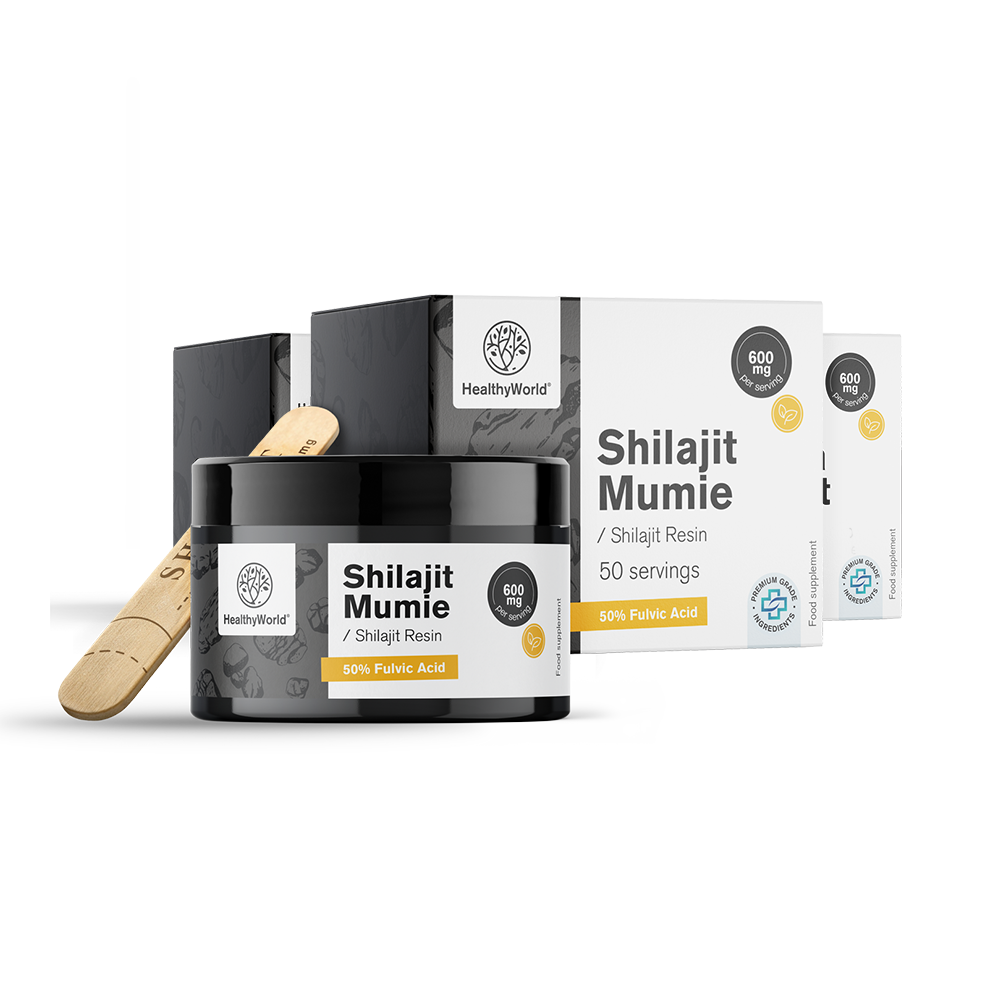 Shilajit Mumie 600 mg – Harz