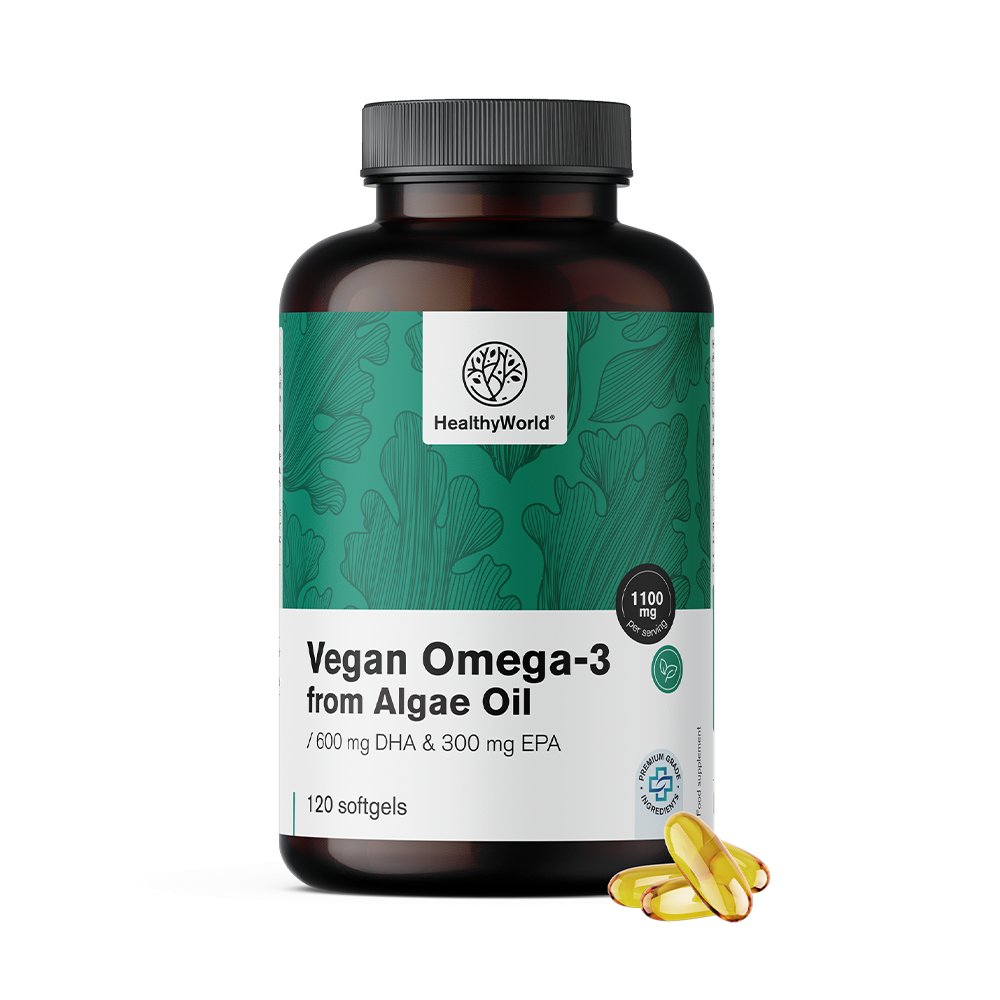 Veganes Omega-3 1100 mg - aus Algen