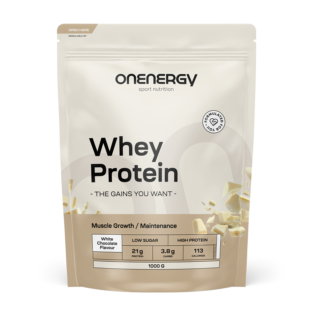 Whey Molkenproteine - weiße Schokolade