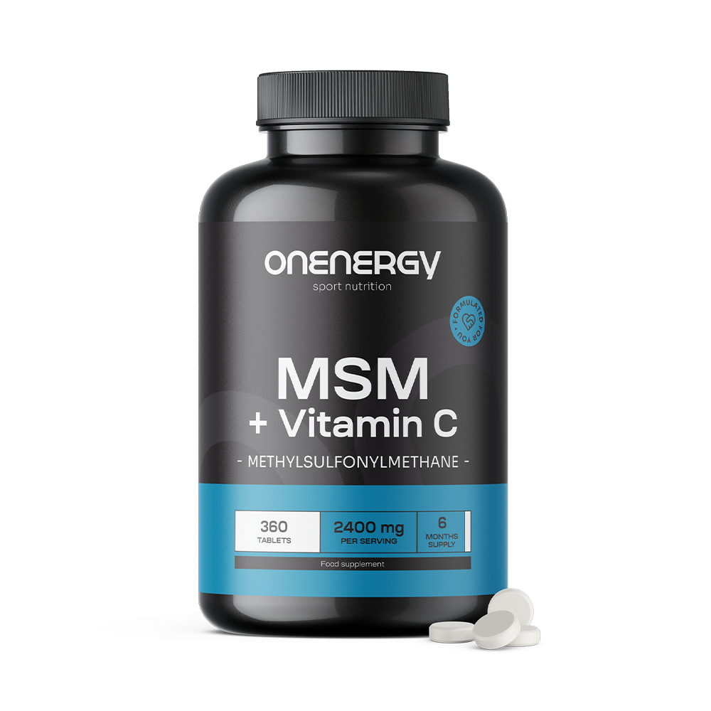 MSM 2400 mg - mit Vitamin C