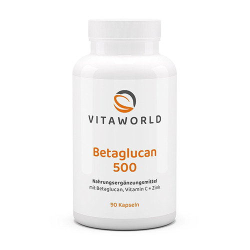 Betaglukan 500 mg mit Vitamin C und Zink.