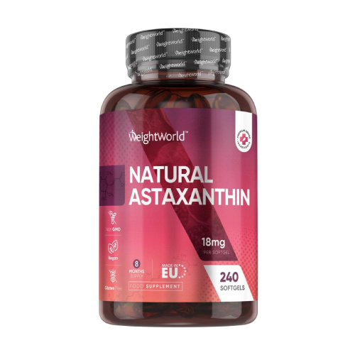 Natürliches Astaxanthin.